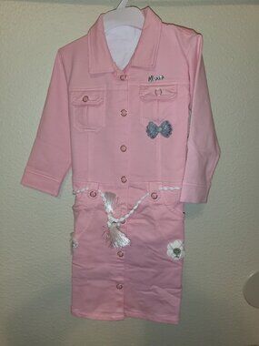 NWOT-BabyQ Pink Dress